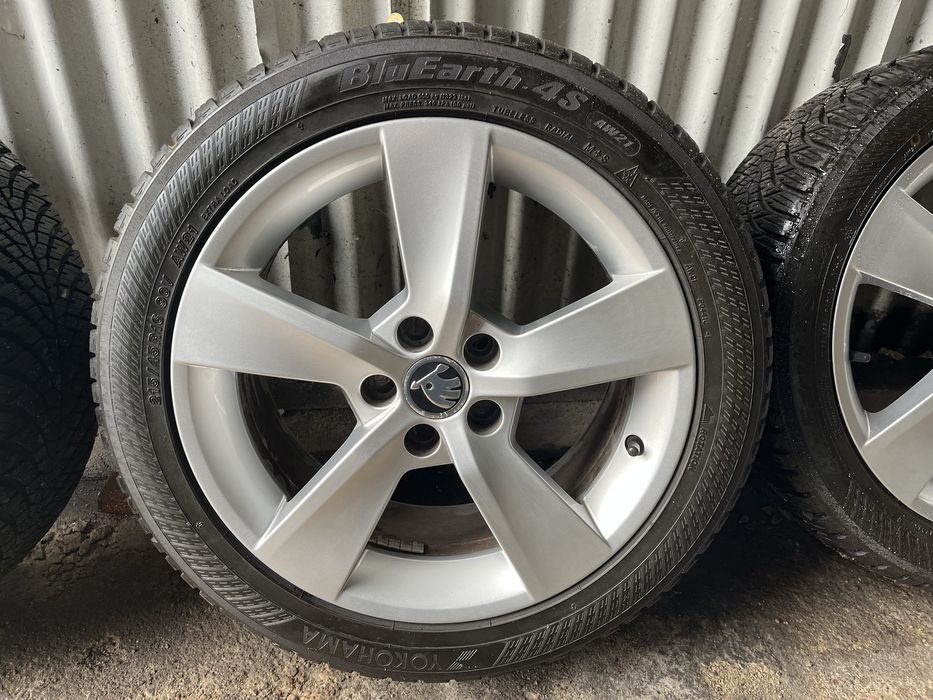 Alufelgi 5x100 opony Yokohama 215/45/16 wielosezon