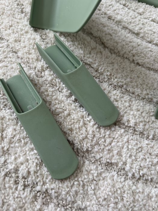 Baby set Stokke Tripp Trapp Moss Green ze ślizgaczami