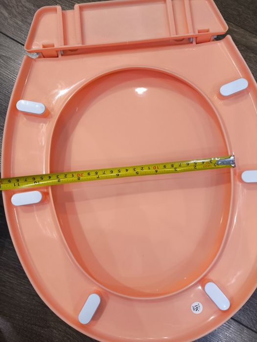 Brzoskwiniowa deska sedesowa