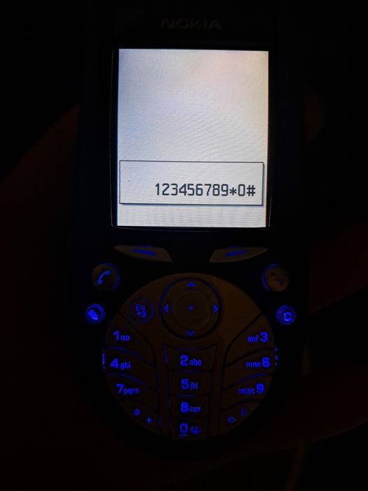 Nokia 3660 novo para colecção