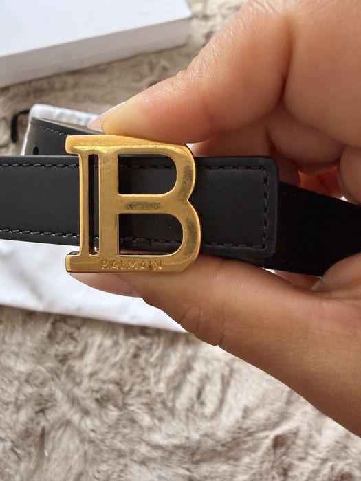 Cinto balmain preto