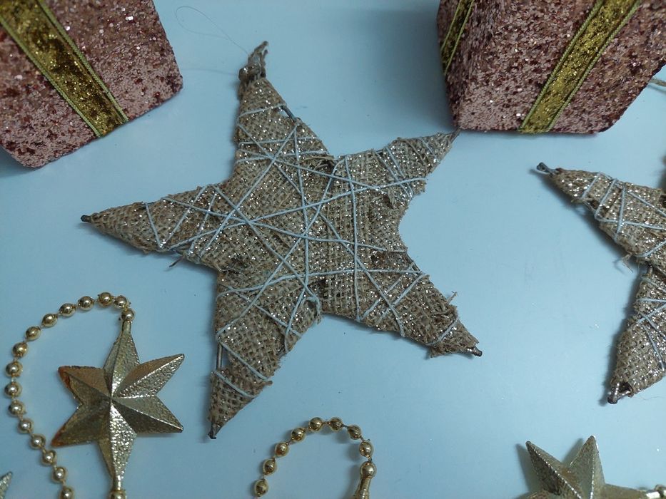 Conjunto decorações de Natal (bom estado)