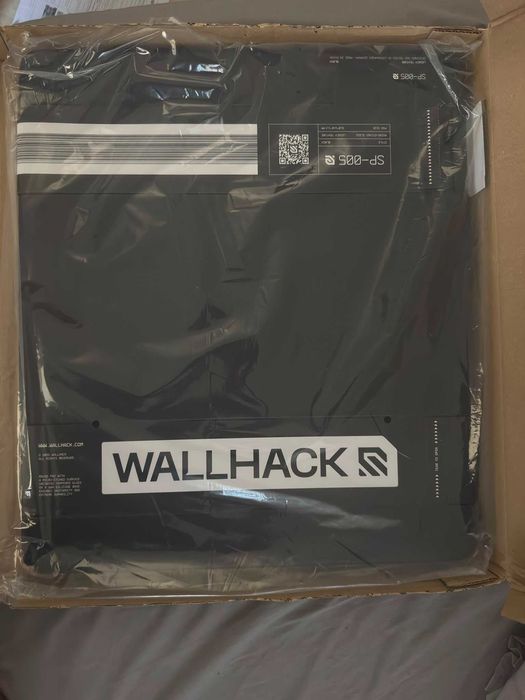 Glass Mousepad Wallhack SP-005 (Black) (Por dar unbox)