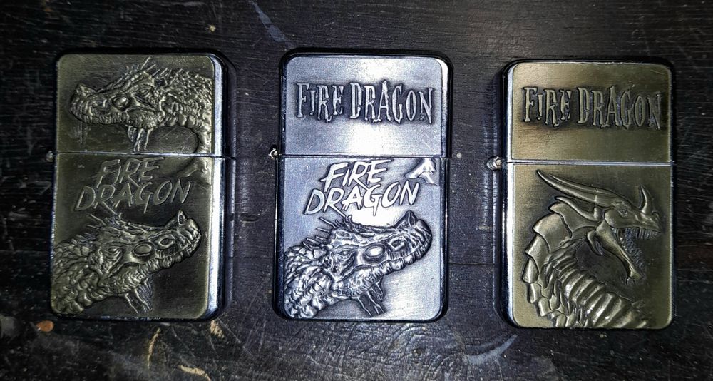 Dragon-Themed Lighters