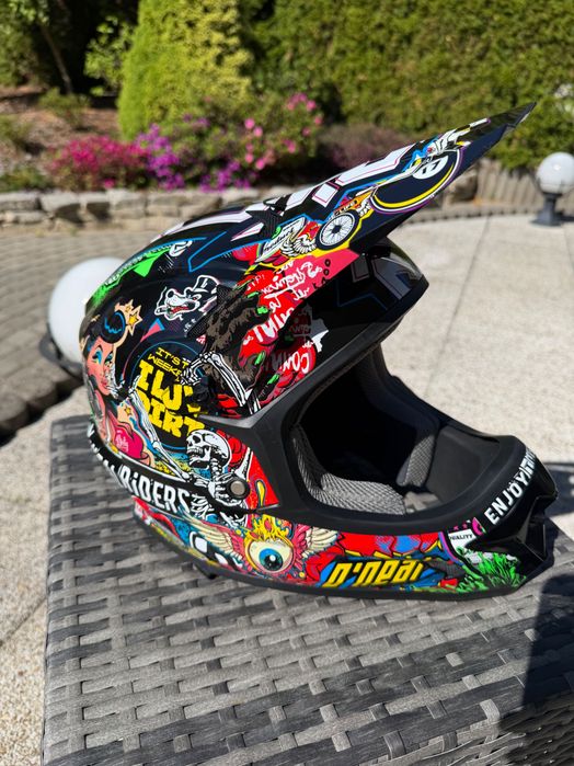 Kask MTB Full Face O’Neal Sonus Youth Crank M 48–50 cm jak nowy