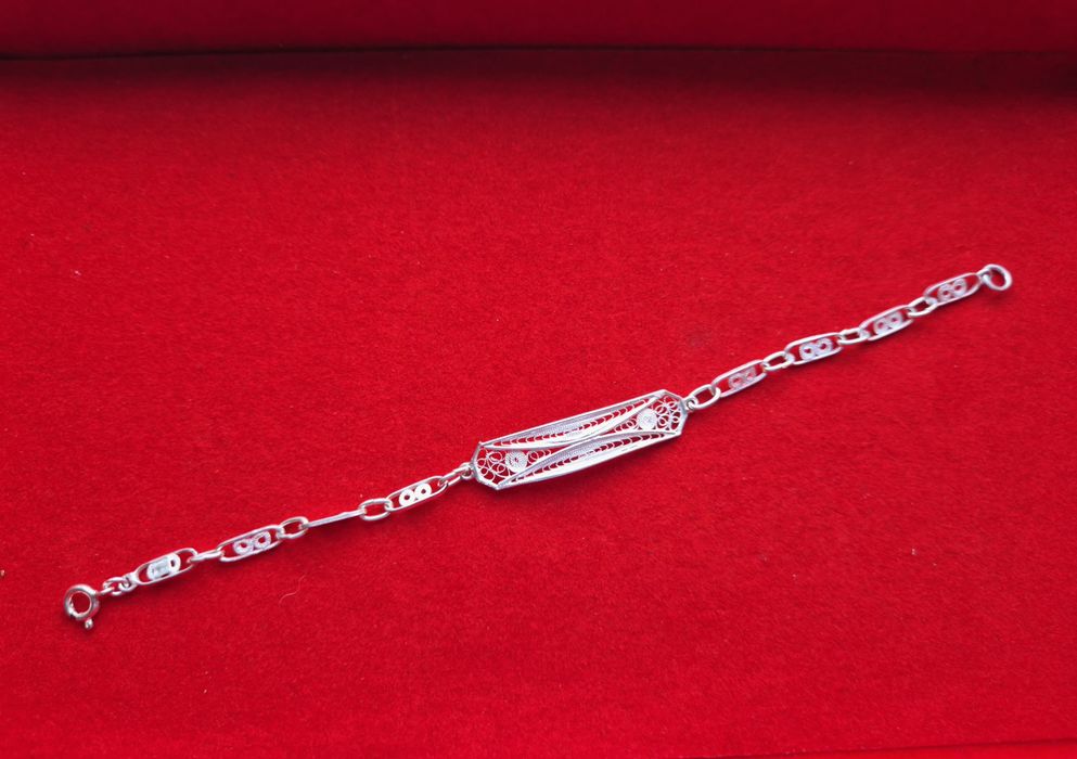 Pulseira em prata Filigrana