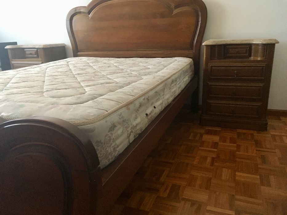 Mobilia de Quarto - Completo - Cama Casal
