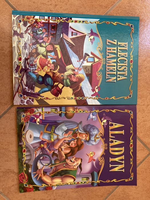 Aladyn i flecista z hameln książki dla dzieci
