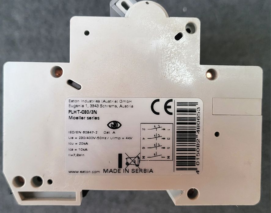PLHT-C80/3N EATON автомат