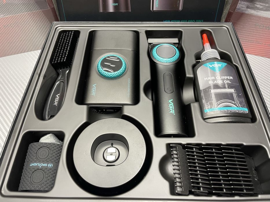 Професійний тример та шейвер VGR V977-377|Набір для стрижки і гоління