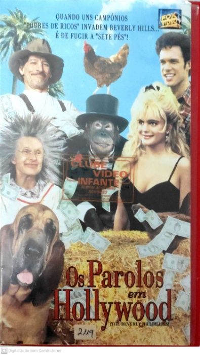 22° Pack de 8 filmes VHS.