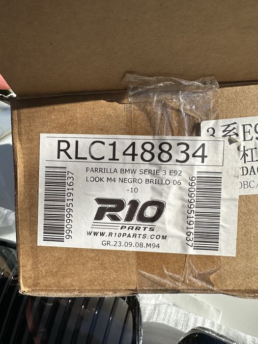 Grelhas Bmw e92 look M4