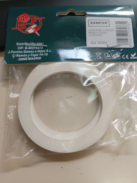 Vedante para cafeteira de 6 chávenas