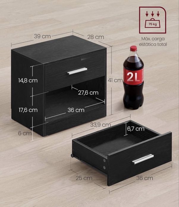 Mesas Cabeceira (2x)