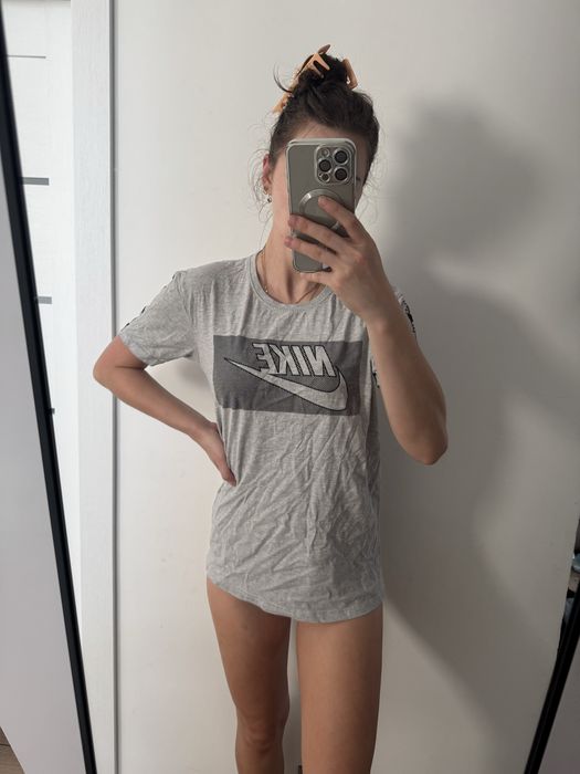 Bluzka t-shirt szary nike