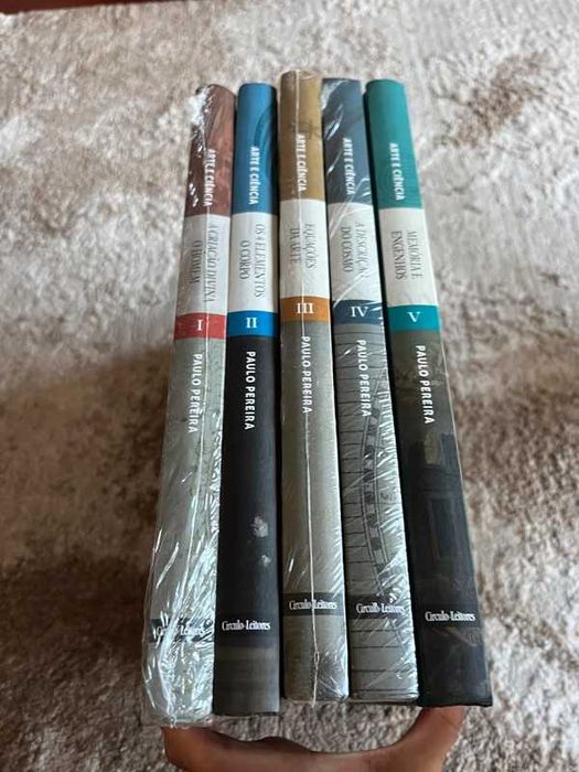 Coleção "Arte e Ciência na História do Ocidente", 5 Volumes -> NOVA