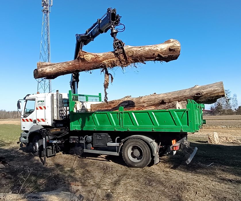 HDS wywrotka transport wywóz