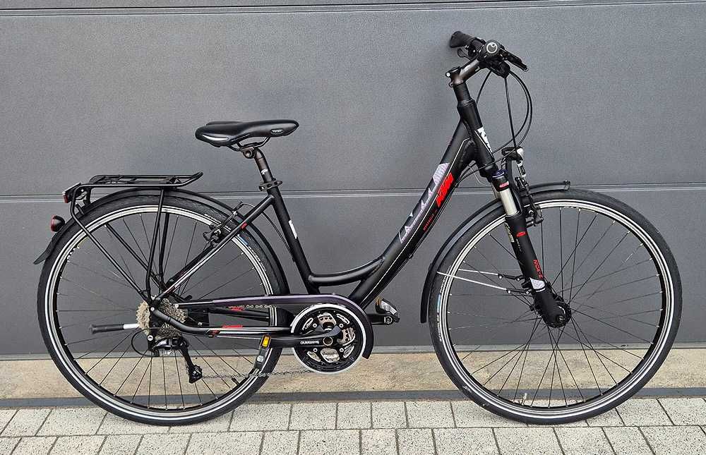 Rower KTM MARANELLO Trekking GEO | rozm 46 cm / S | Deore XT 3x10 | SR NCX-E | damski lekki trekkingowy