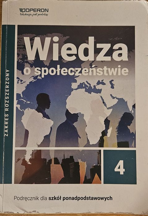 Wiedza o społeczeństwie 4 klasa OPERON