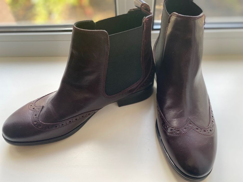 Шкіряні ботинки Zara 39р.