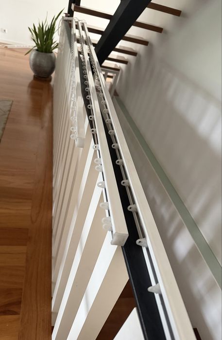 Calhas para cortinados