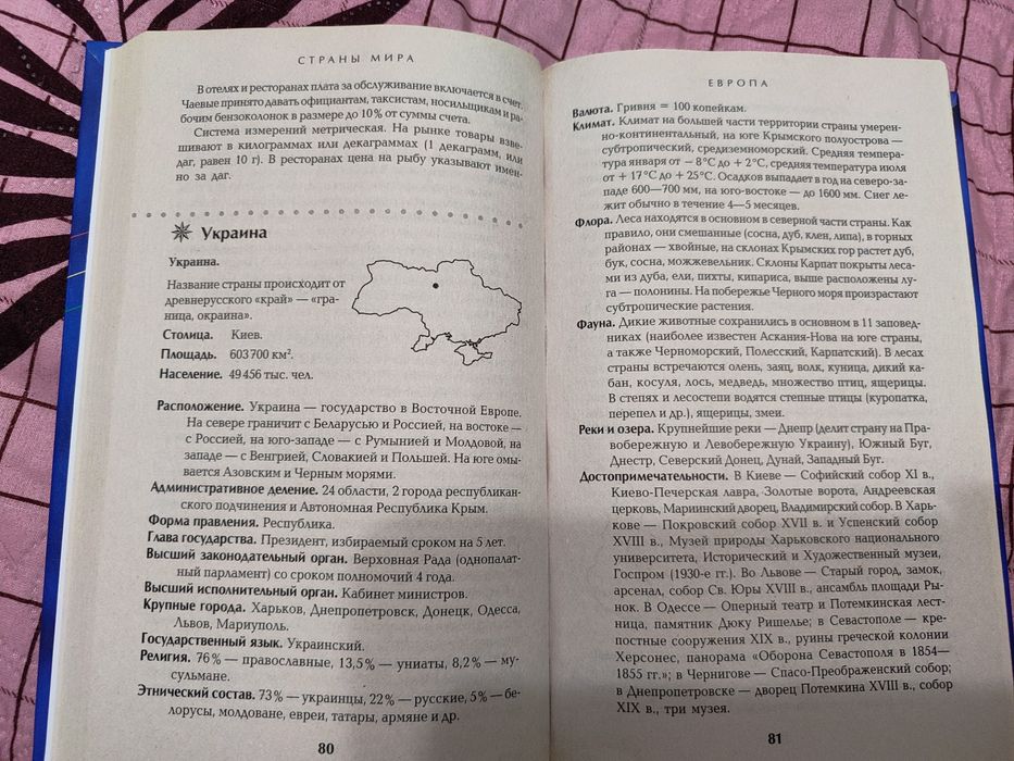 Атлас світу, та країни світу (рос.мова)