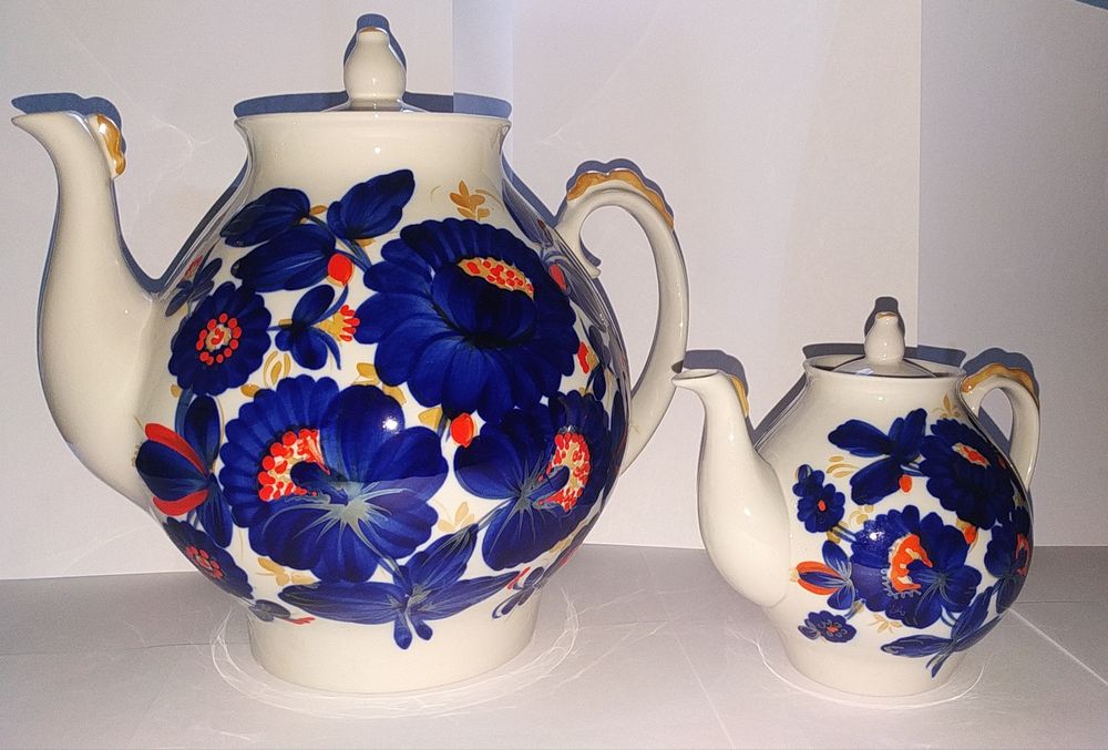 Чайник фарфоровый, заварник фарфор, чайный набор