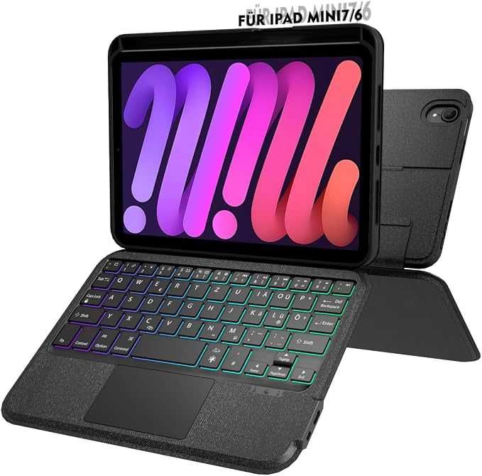 Etui z odłączaną klawiaturą Doohoeek do iPada Mini 7/6,