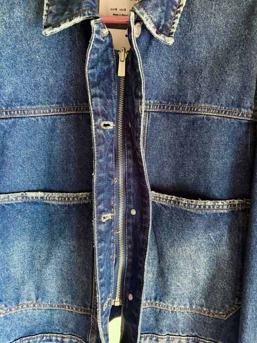 Casaco de ganga pull&bear mulher blusao S jeans