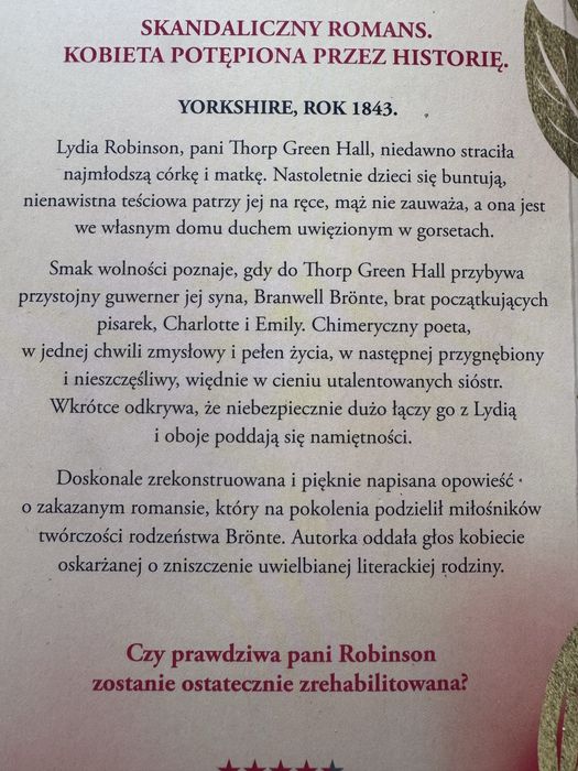 “Kochanka pana Brontë” Fiona aaustin