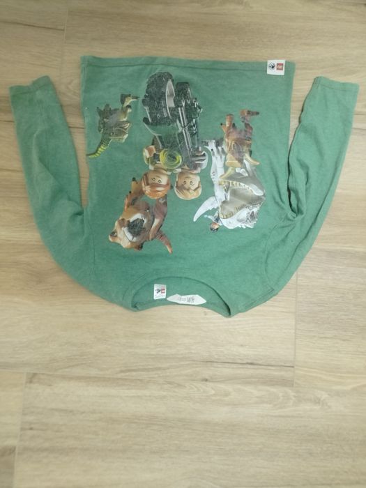 Bluzka długi rękaw chłopięca H&M Lego 110 116