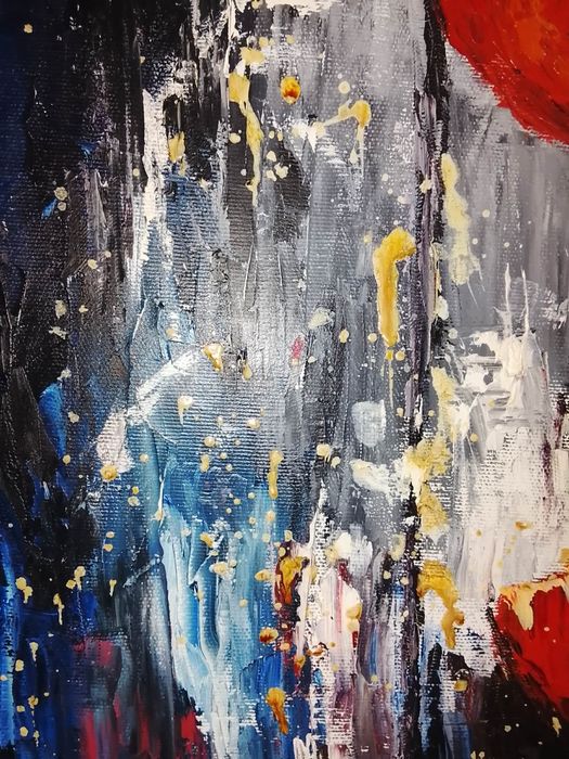 Óleo sobre tela "As Papoilas"