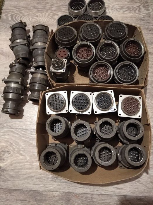 Продам электрические разъемы 2рм,2РМТ,ШР.: 100 грн. - Аксесуари й ...