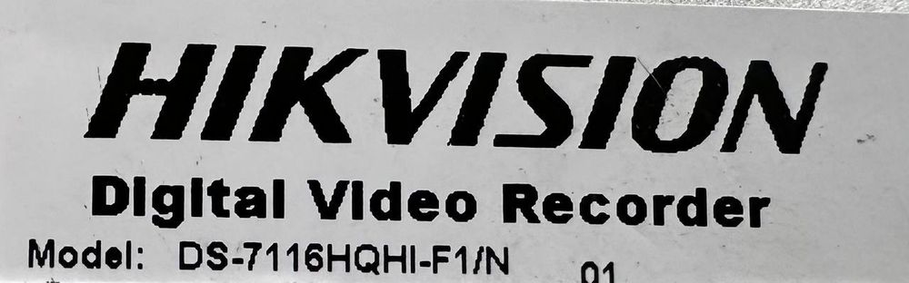 Hikvision DS-7116HQHI-F1/N 16-канальный Turbo HD видеорегистратор