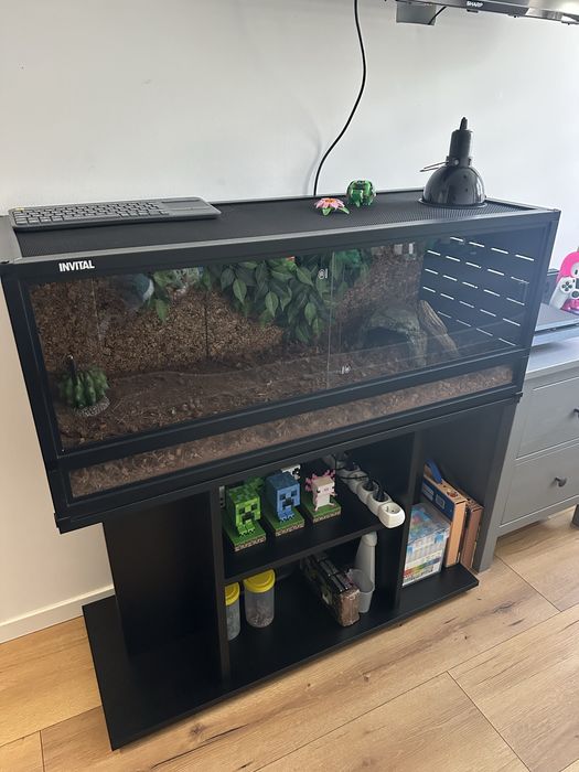 Terarium + szafka 40 cm x 100 cm