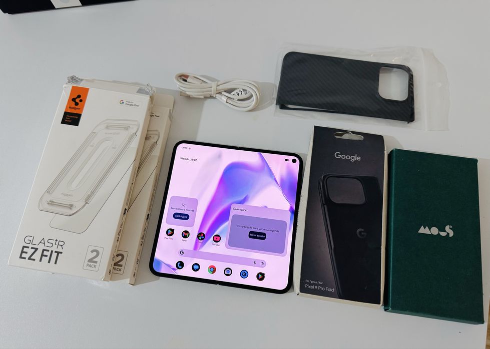 Google Pixel 9 Pro Fold - Fatura e garantia