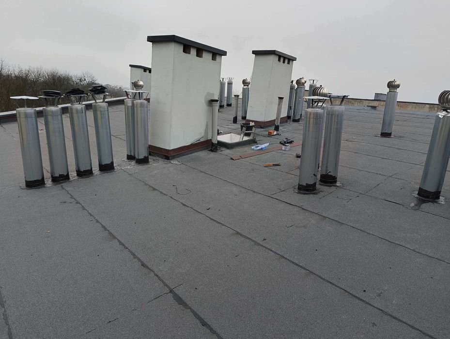 Dachy, usługi dekarskie, naprawa, kładzenie papy!