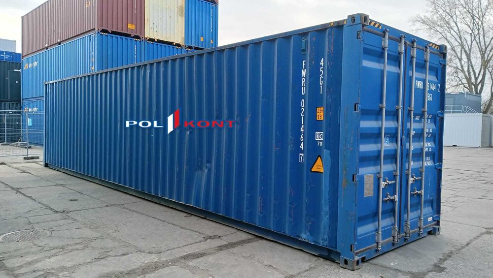 Kontener morski 12 metrowy, 40 HC - stan idealny! / PZ