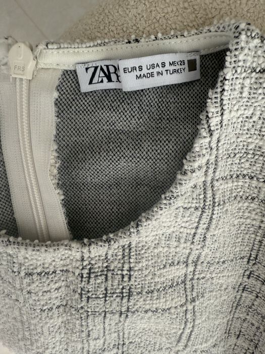 Krótka elegancka sukienka Zara S