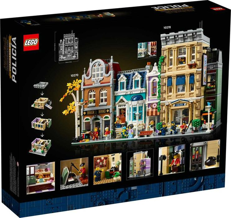 LEGO 10278 відділок поліції lego 10278 Полицейский участок