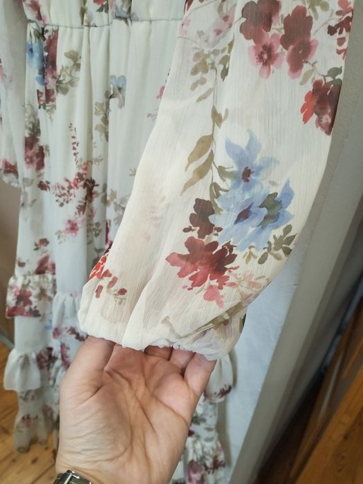 Reserved piękna długa sukienka rozmiar L