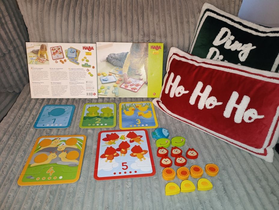 Haba gra sortująca zwierzęta i cyfry