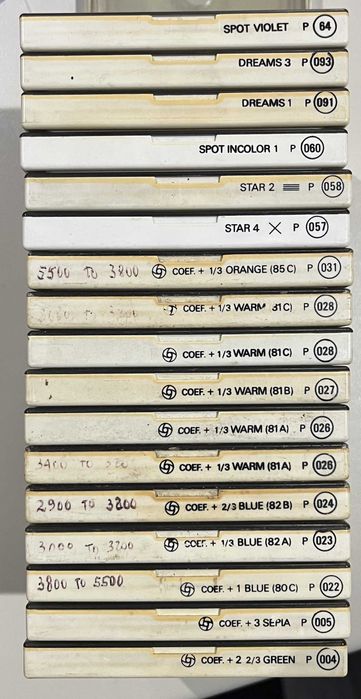 Filtros raros COKIN P