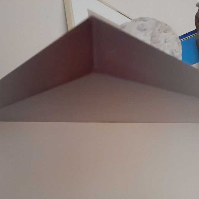 Półka na książki, ciemny brąz/wenge.Stan bardzo dobry