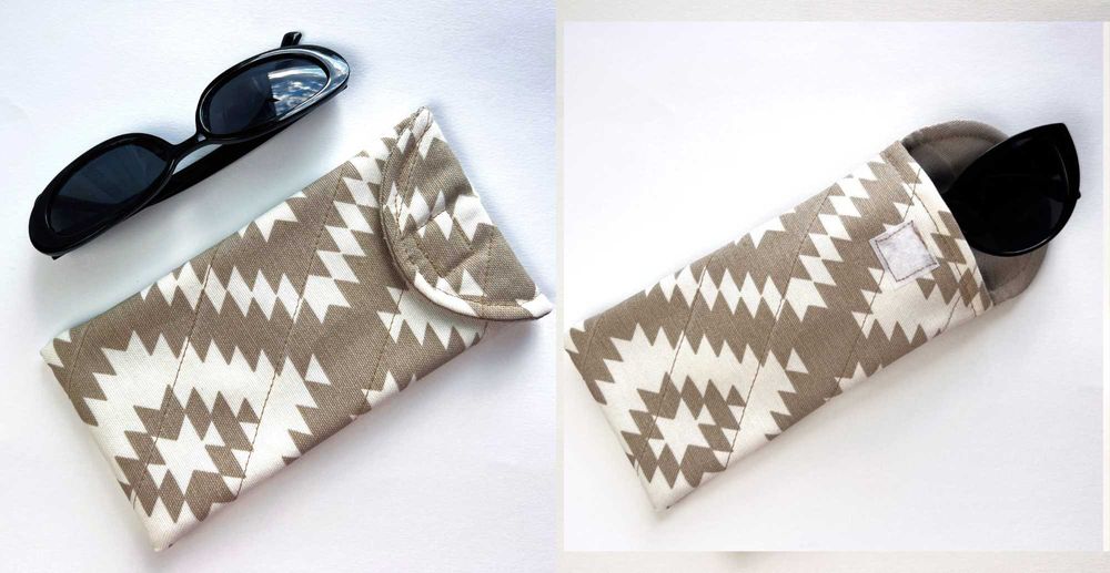 Чехол для очков ручной работы распродажа