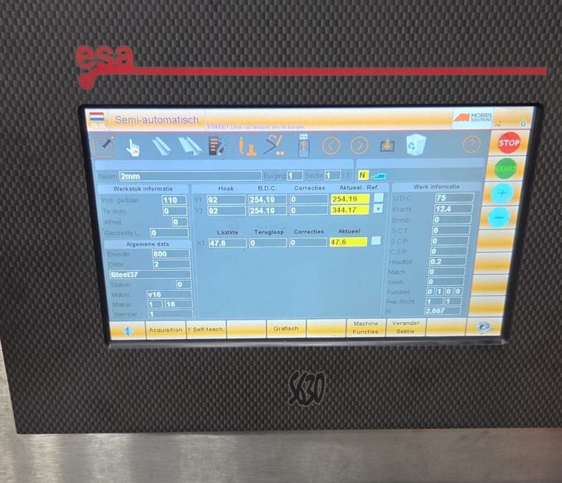 Гідравлічний Листогиб Листозгин НАСО 100тонн 3600мм