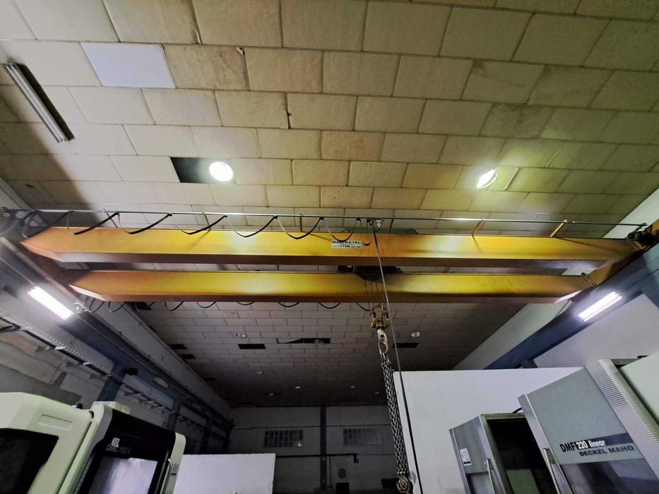 Ponte rolante STAHL de 12,5 ton 15 metros #GEUMACH1