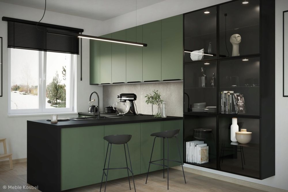 MW LAKIER Kuchnia CANNES meble szafki kuchenne mat TRANSPORT wycena