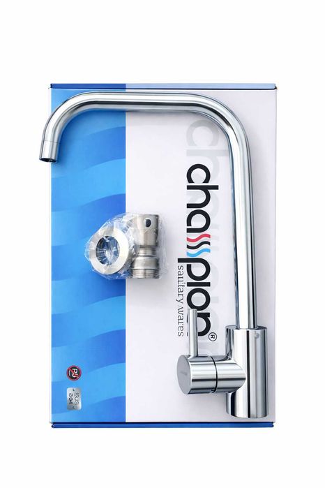 Змішувач для кухні Champion SUS-011-G нержавіюча сталь