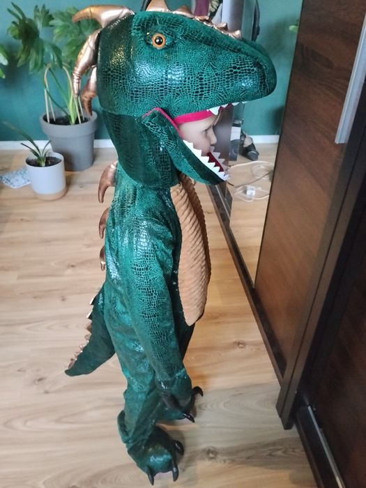 Strój przebranie dinozaur smok